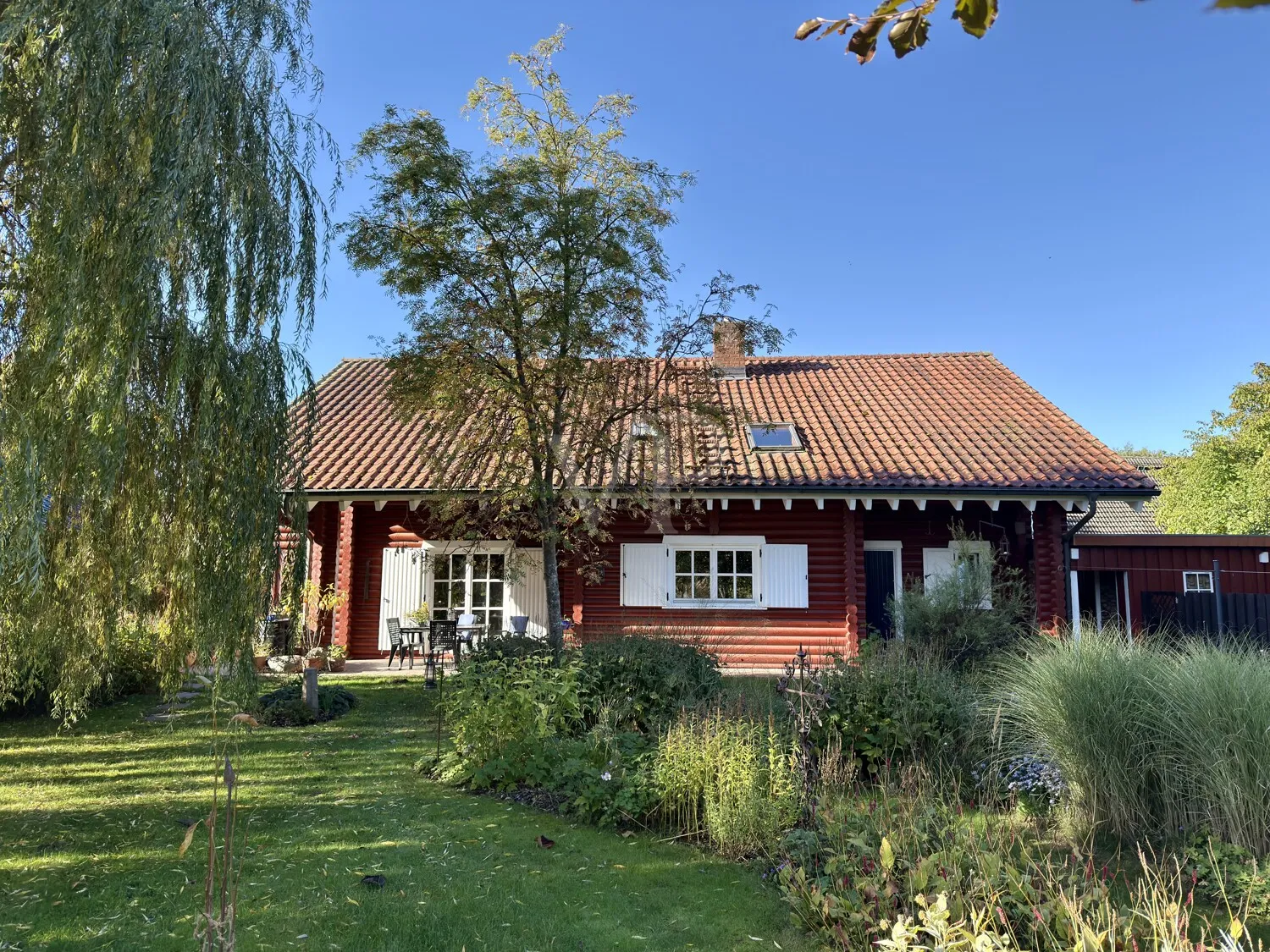 Rückansicht des Haupthauses