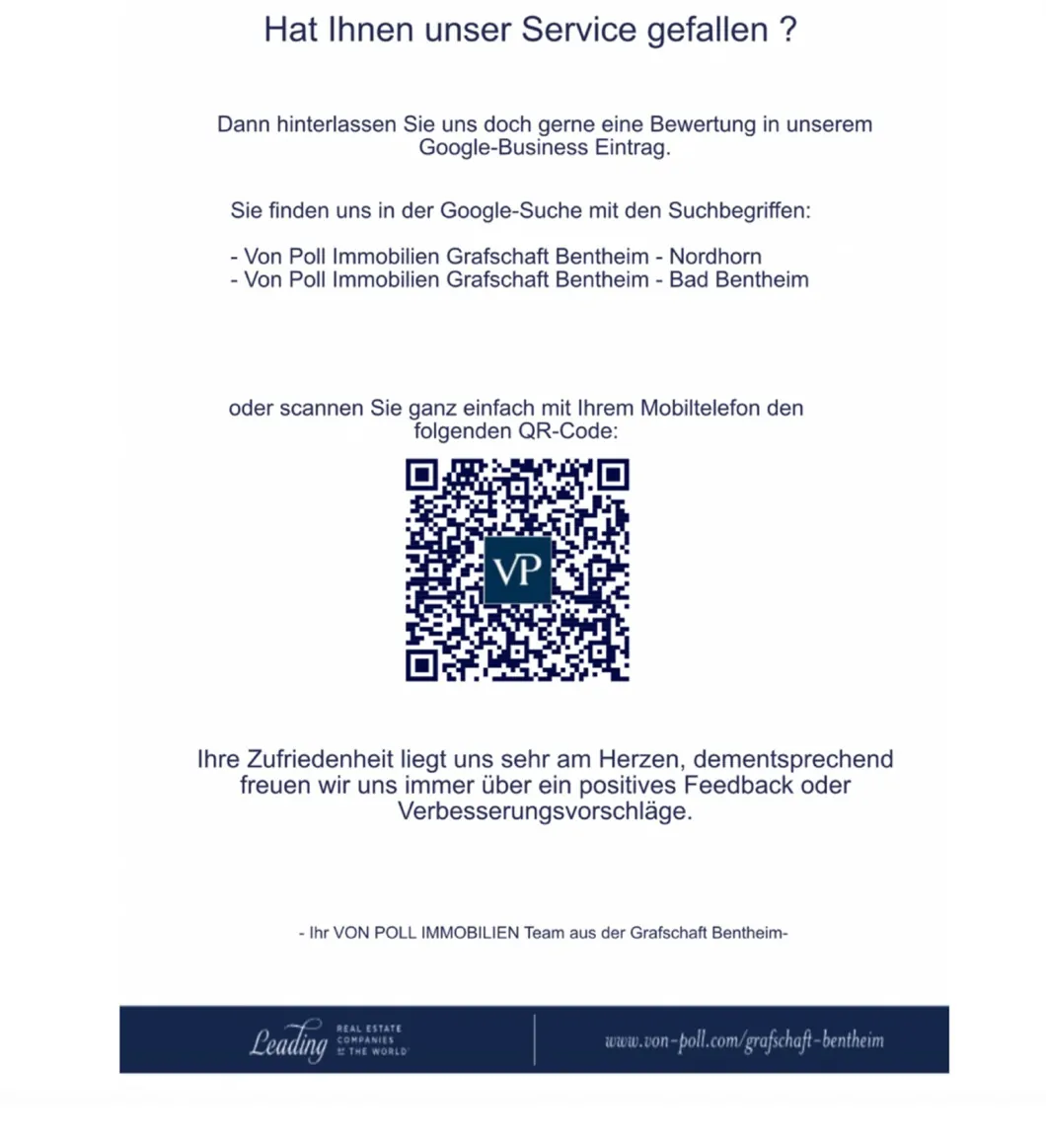 Service und Mitarbeiter QR-Code