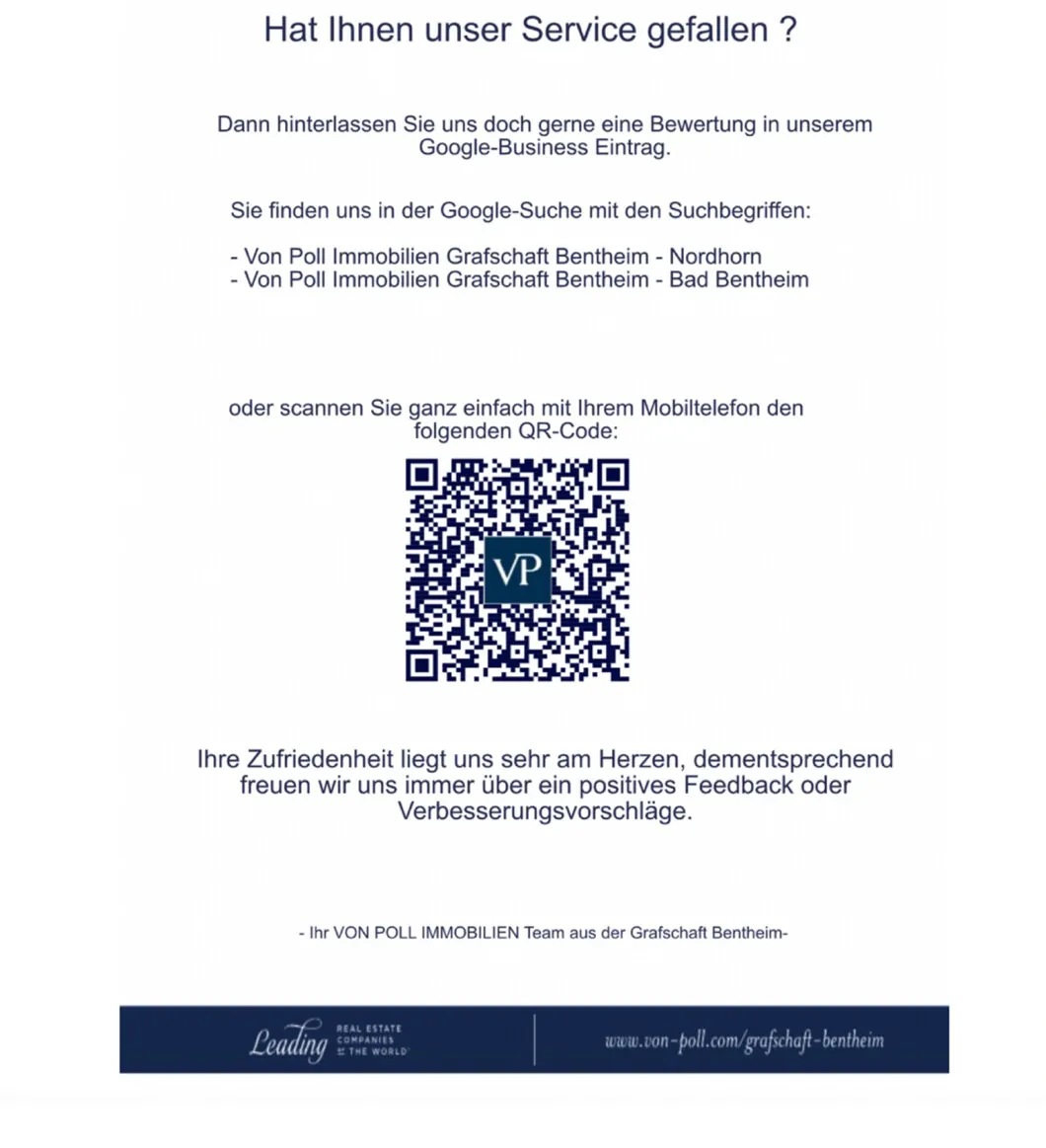 Service und Mitarbeiter QR-Code