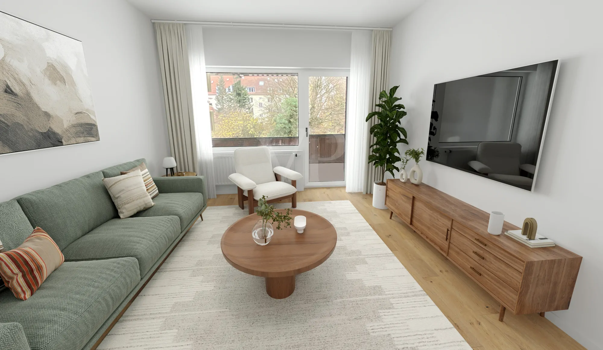 Visualisierung Wohnzimmer