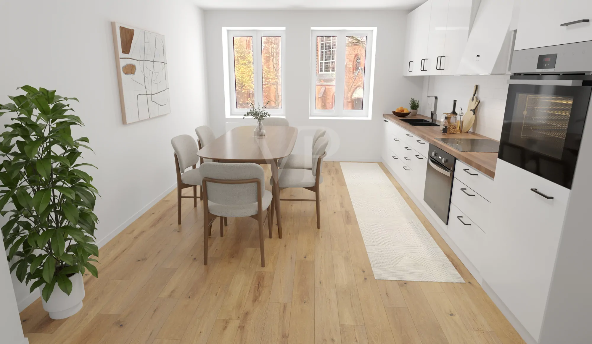 Visualisierung Küche