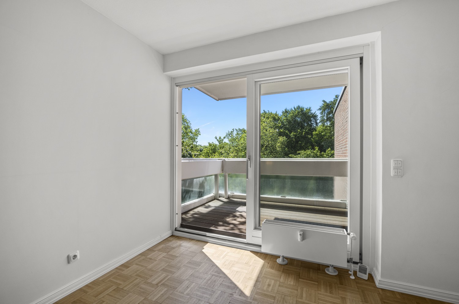 Zugang zum Balkon