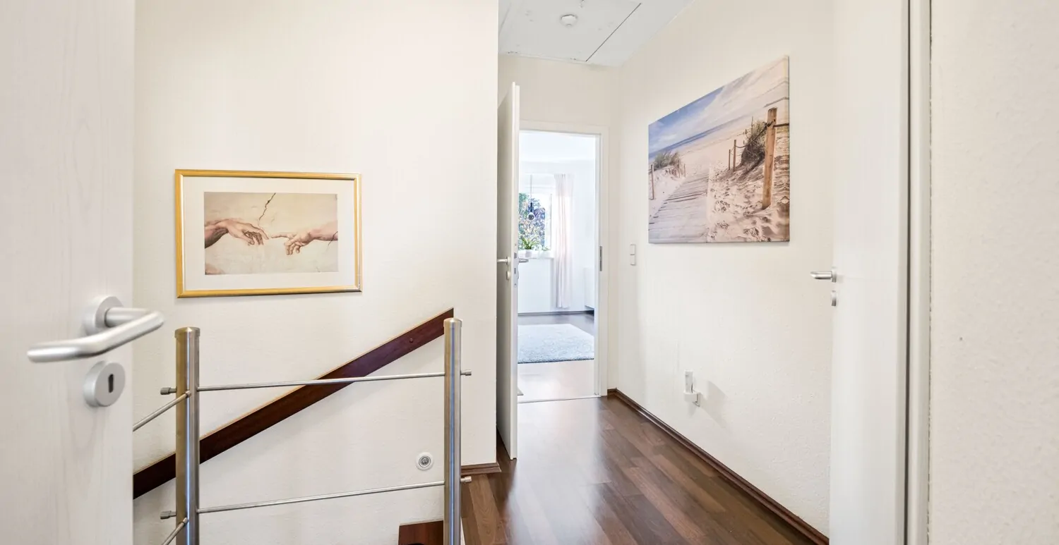 Flur im Obergeschoss