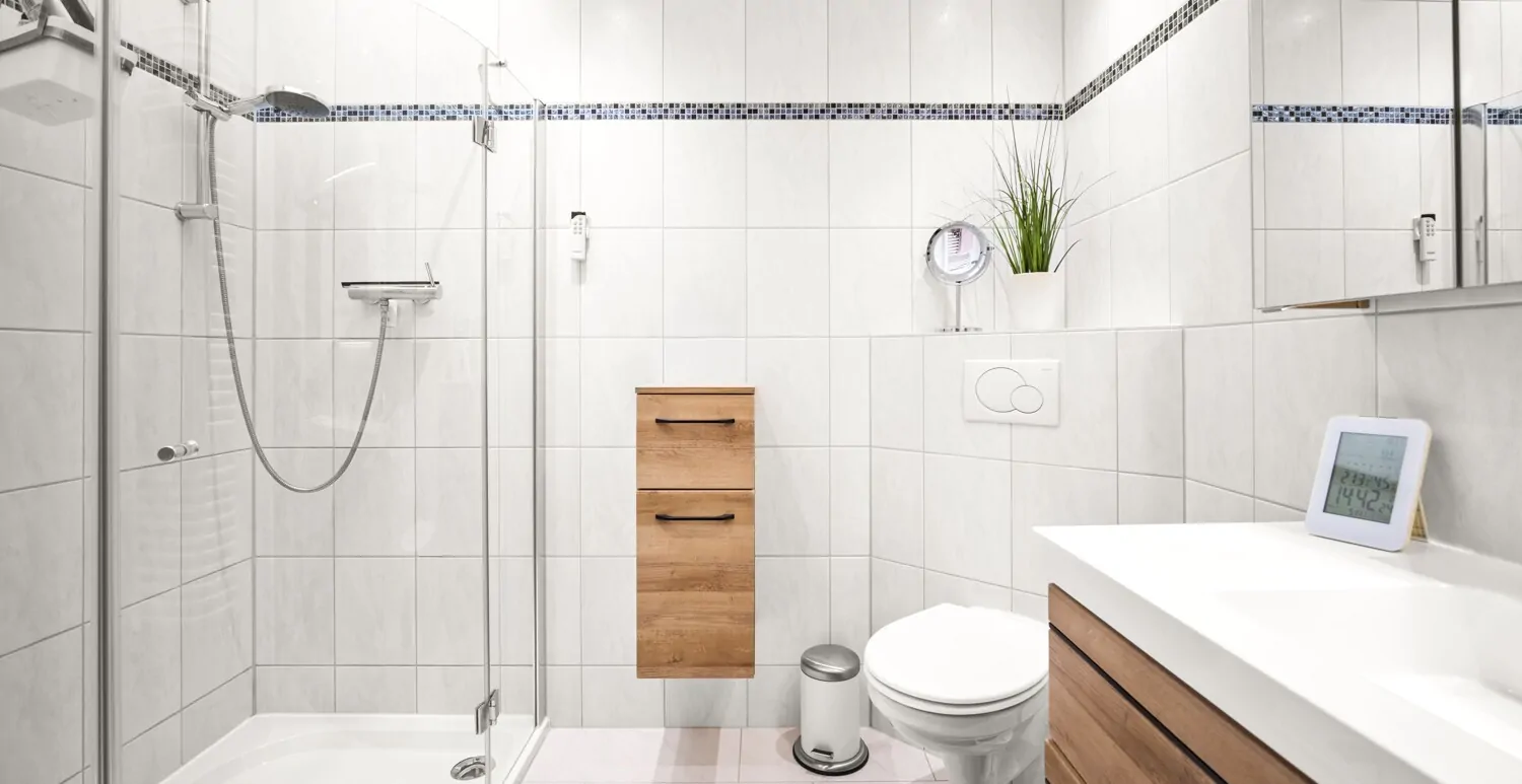 Duschbad mit Fenster