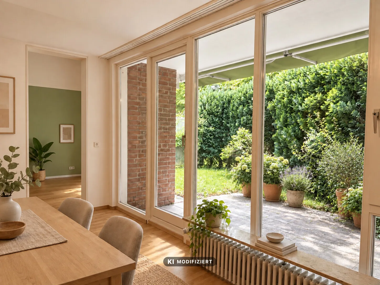 Zugang zur Terrasse (Homestaging)