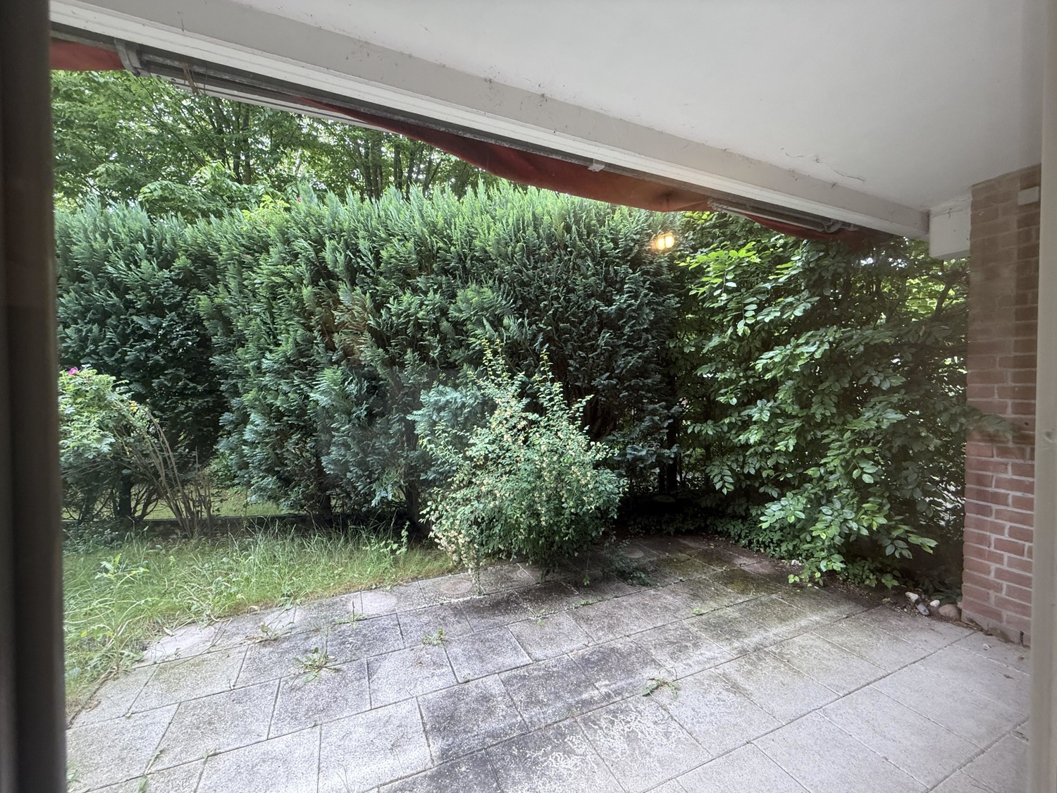 Blickgeschützte Terrasse