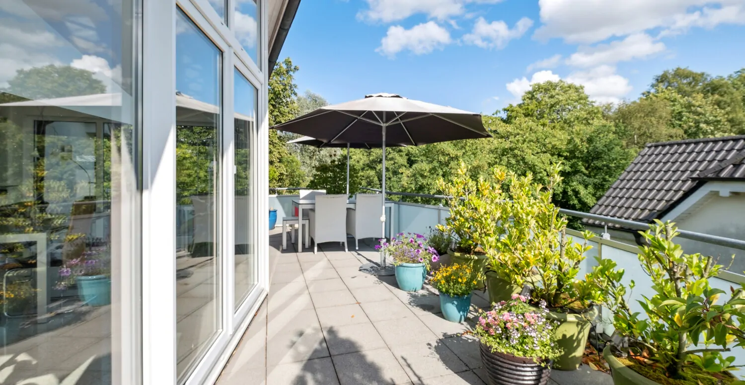 Dachterrasse / Dachgarten