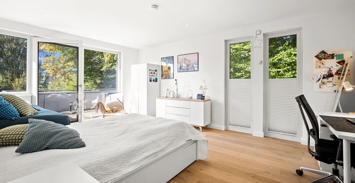 Zimmer mit Dachterrasse