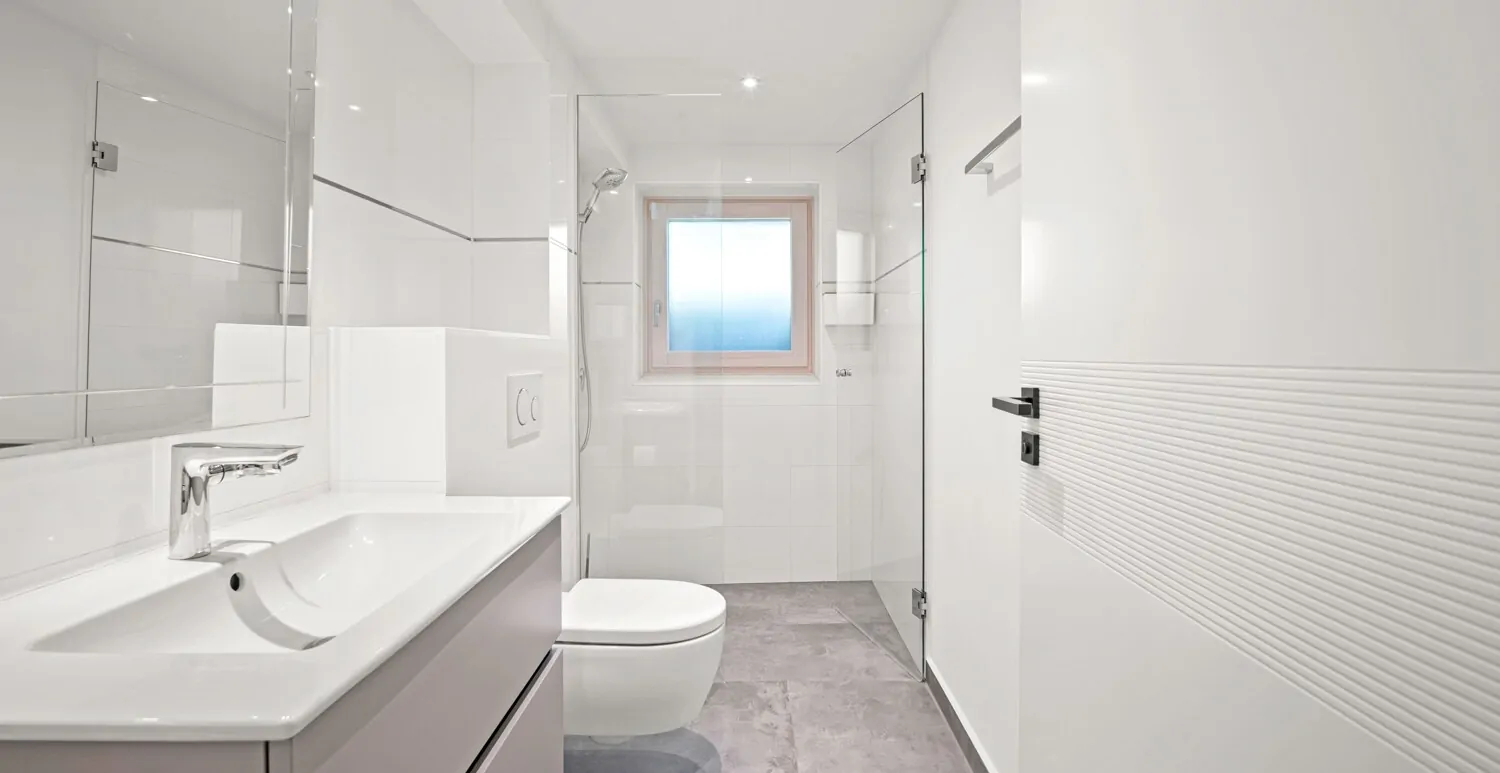 Duschbad im Souterrain