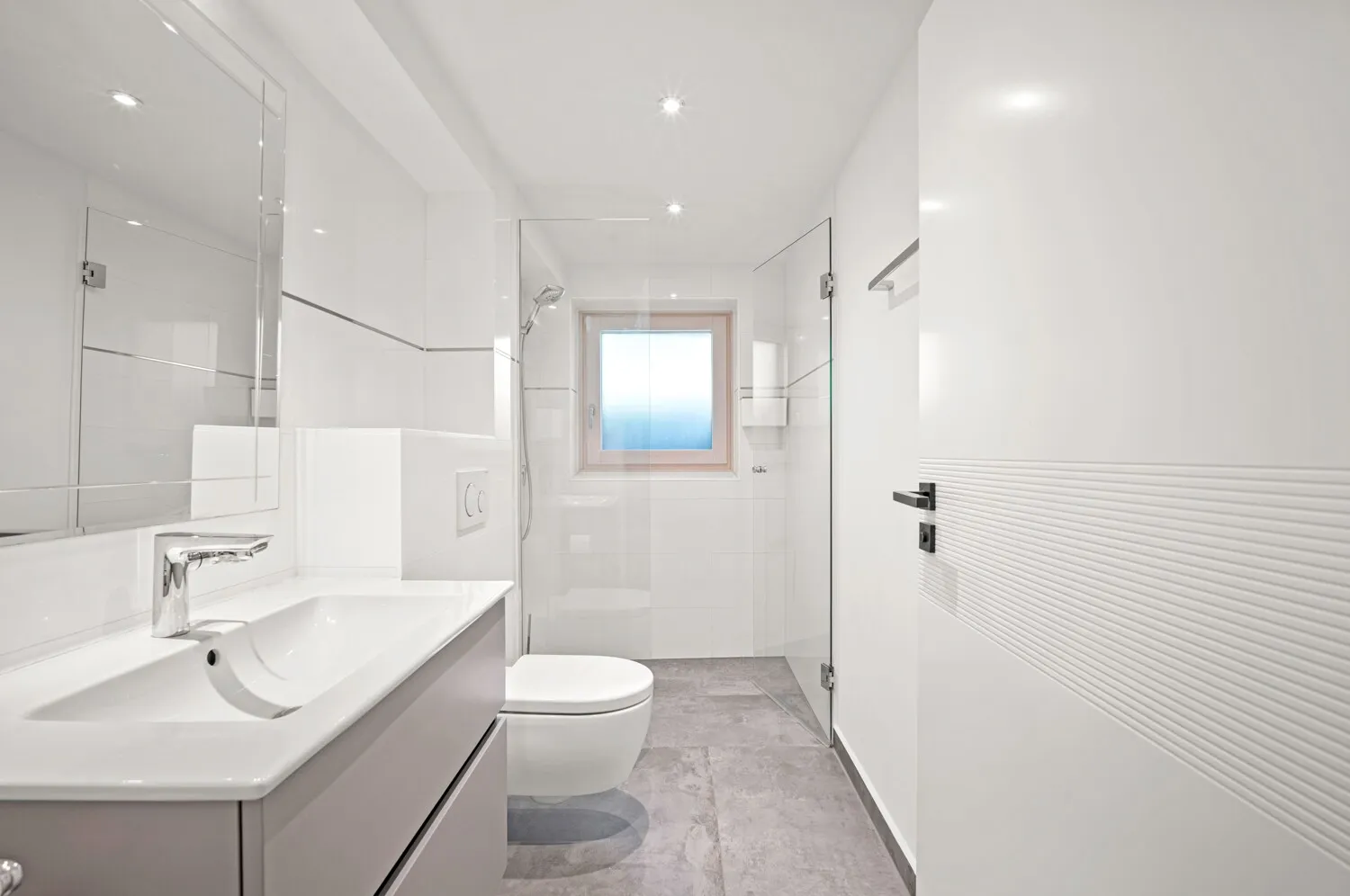 Duschbad im Souterrain