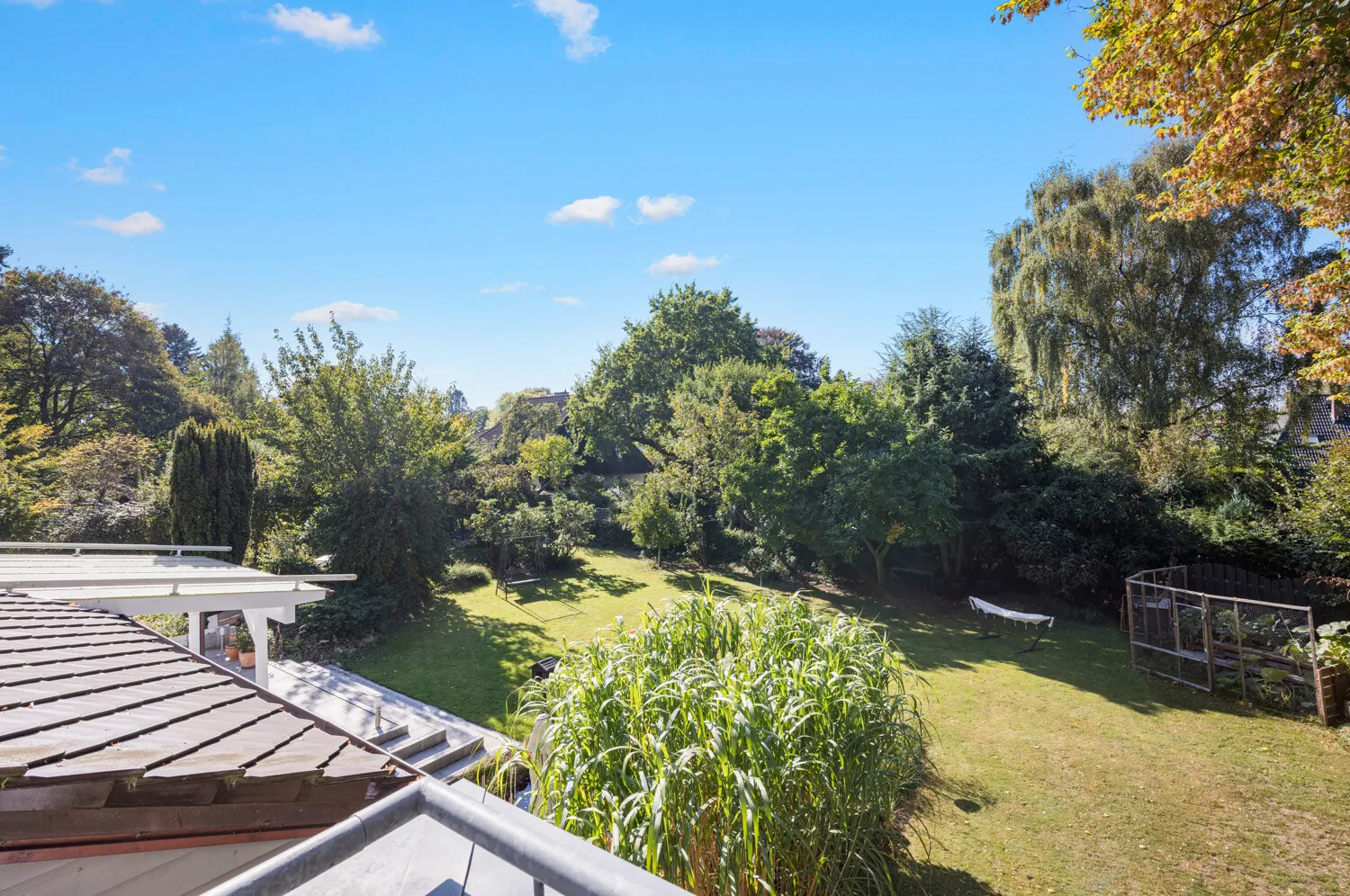 Blick von der Dachterrasse