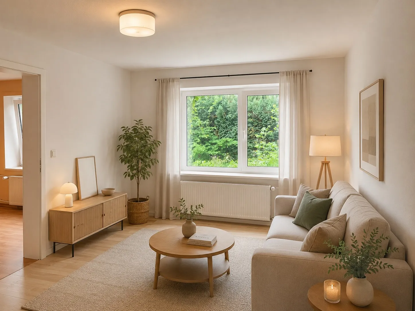 Wohnzimmer Home Staging