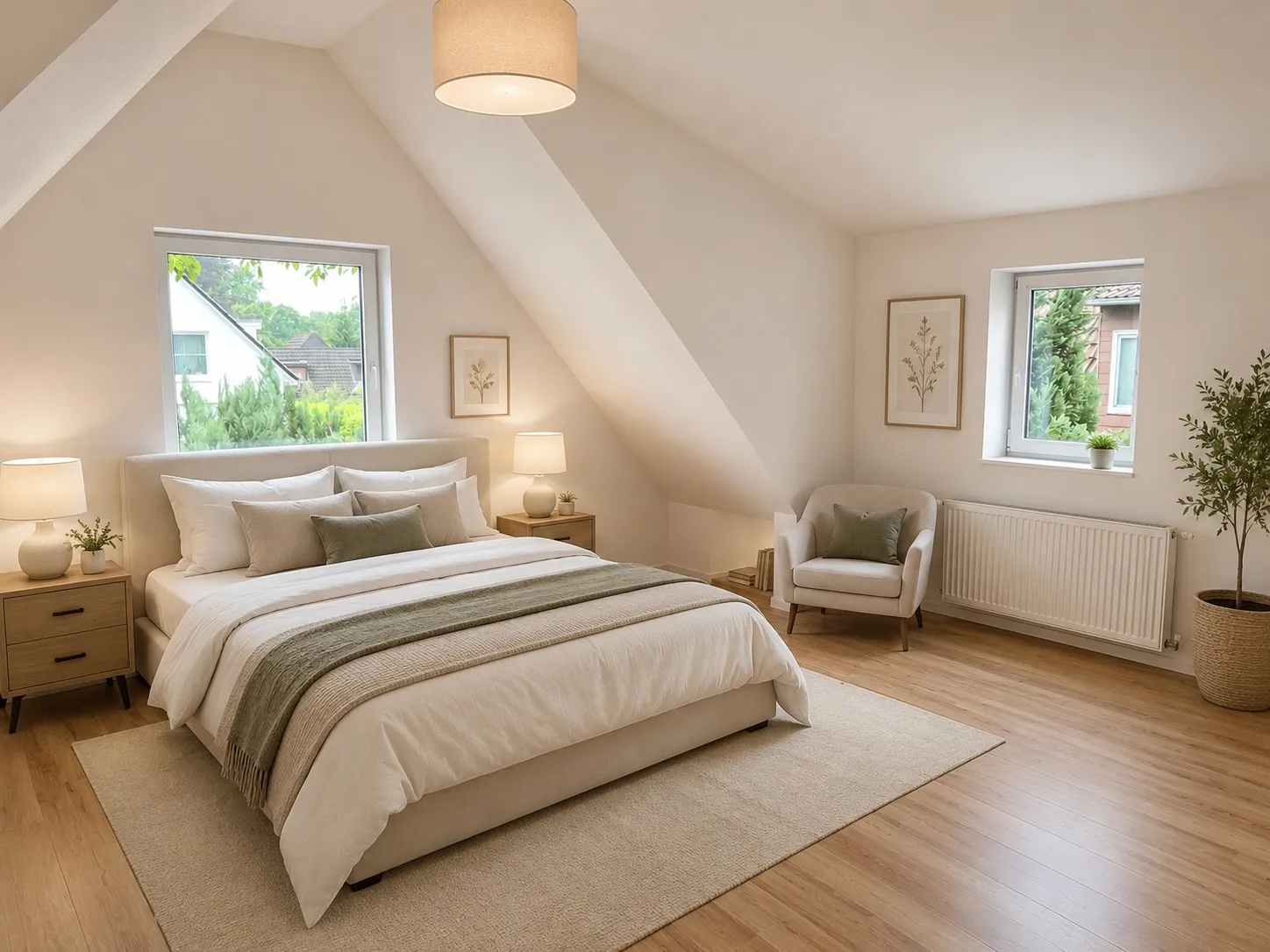 Schlafzimmer Home Staging