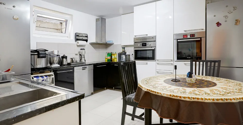 Küche im Untergeschoss