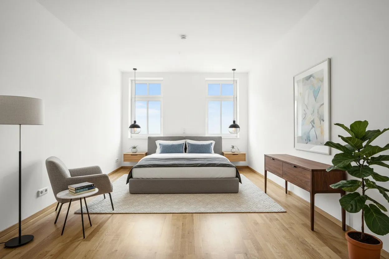 Home Staging Schlafzimmer