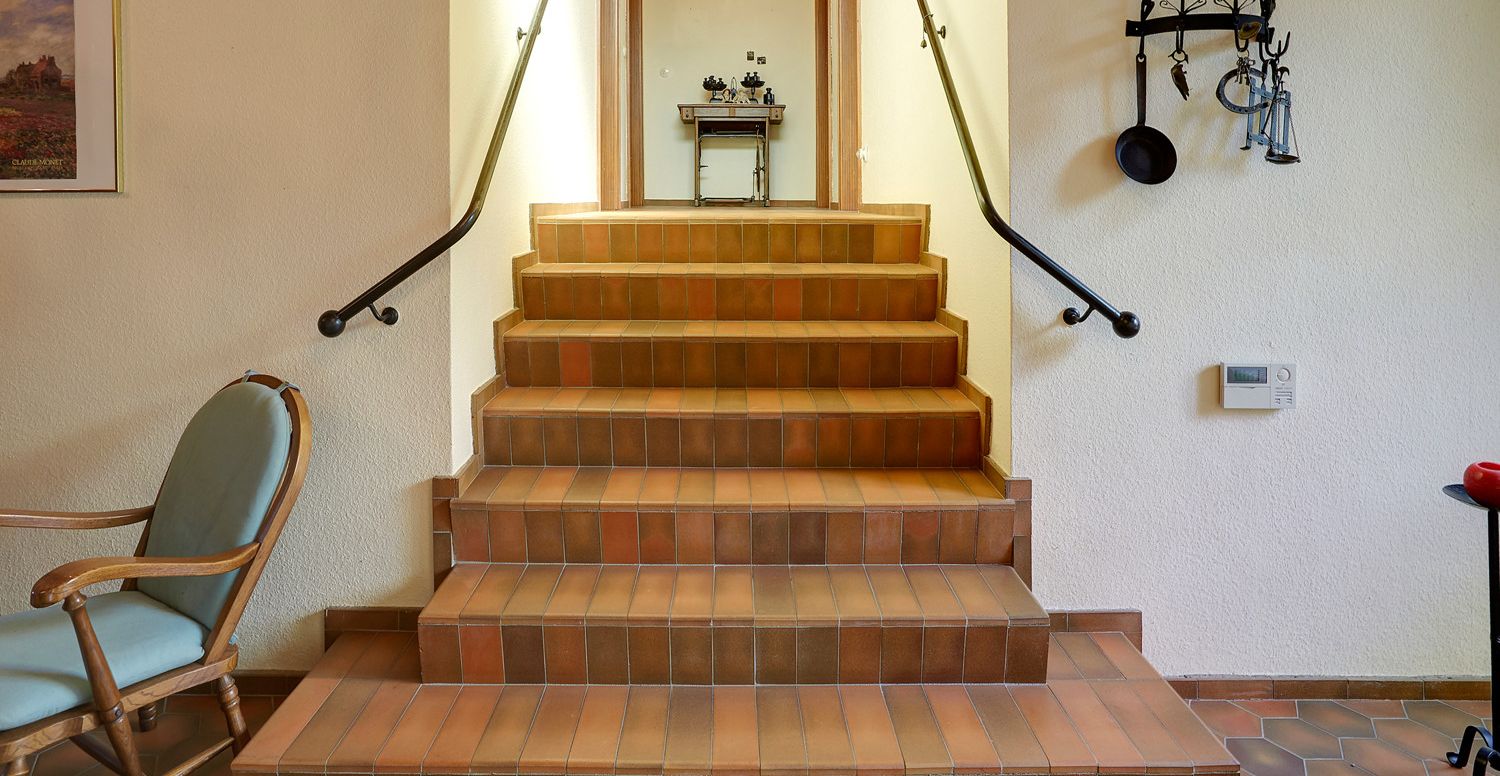 Treppe zum Schlafbereich