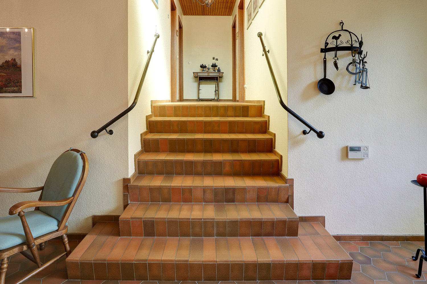 Treppe zum Schlafbereich