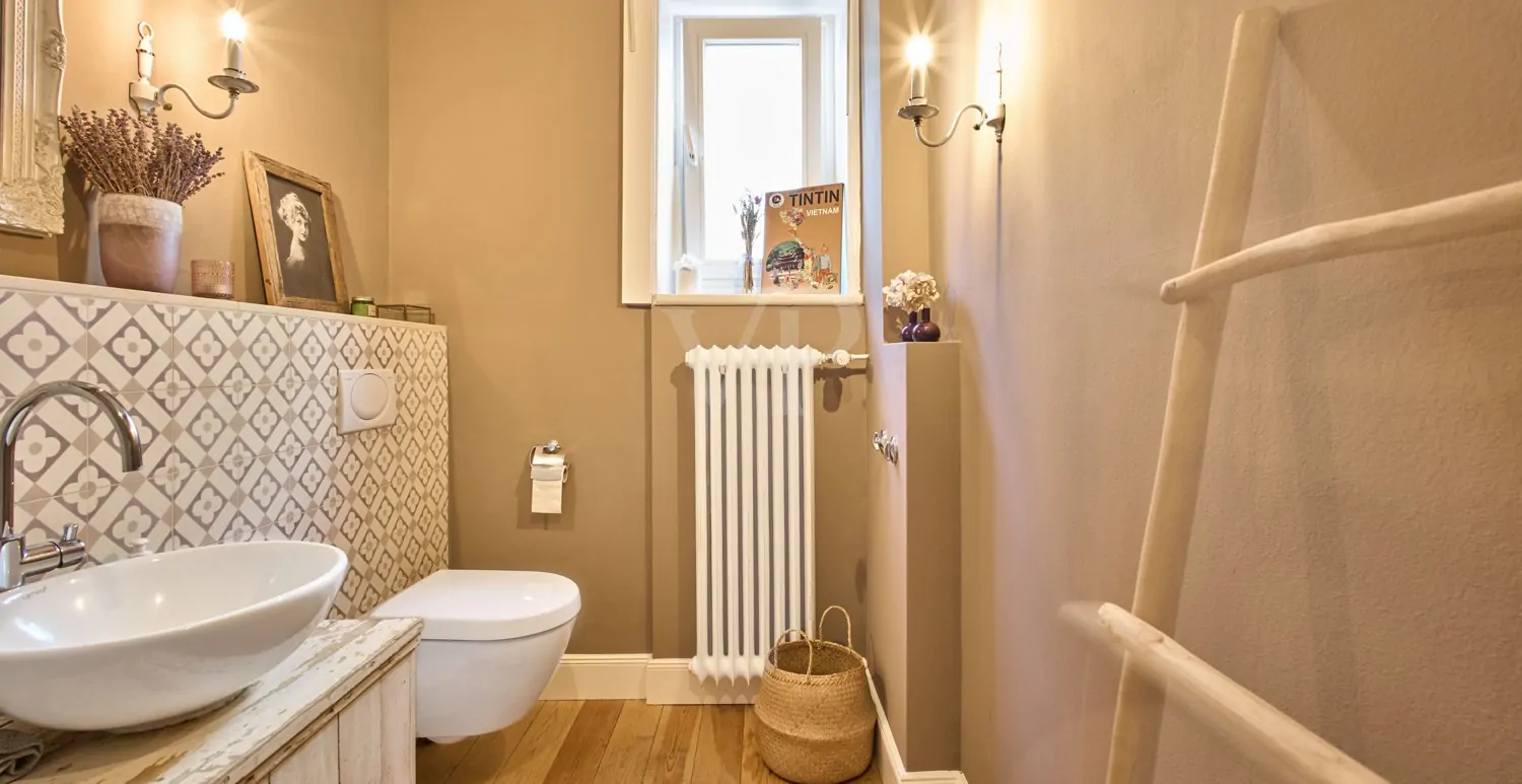 kleines Gäste-WC im Erdgeschoss