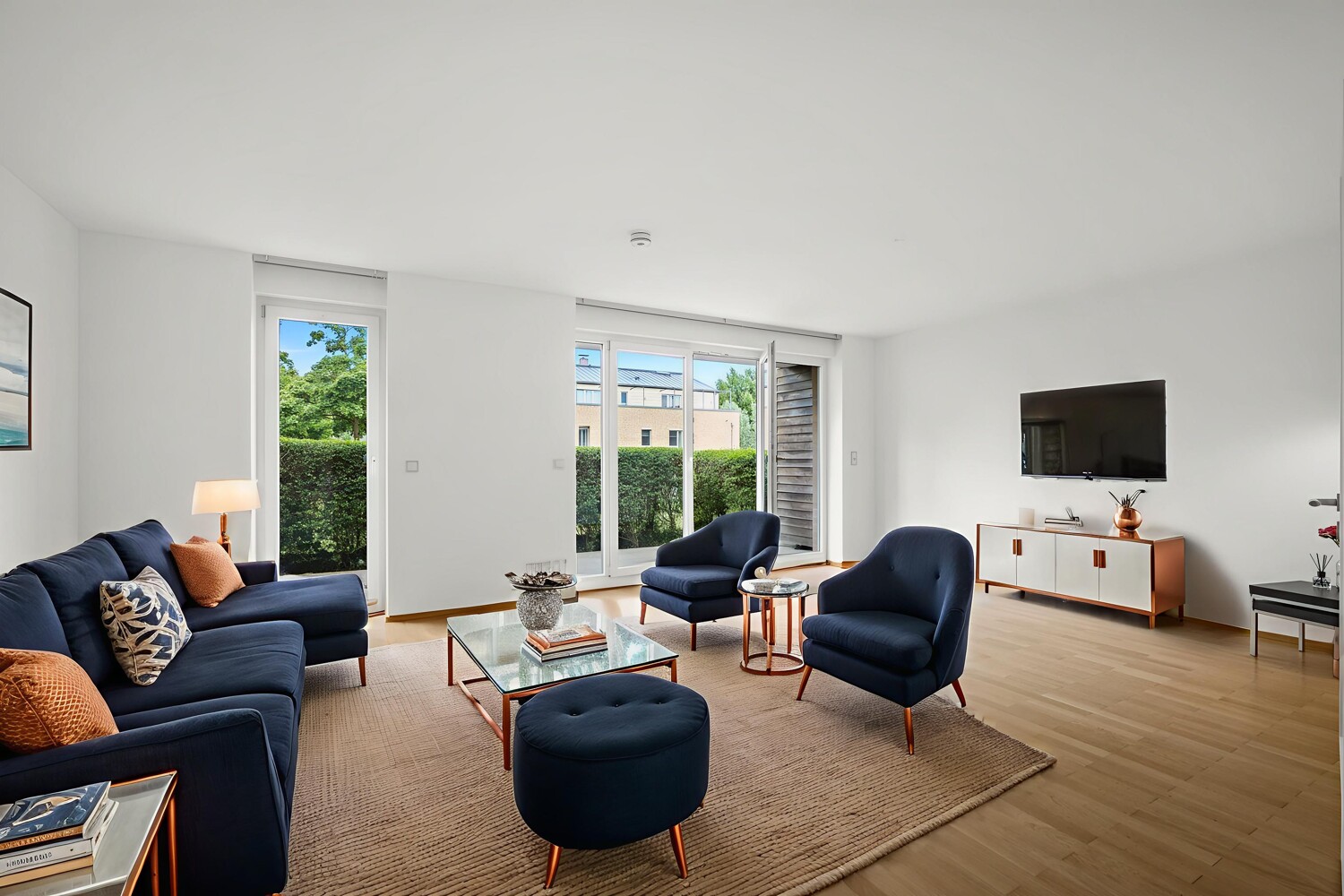 Wohnzimmer Homestaging