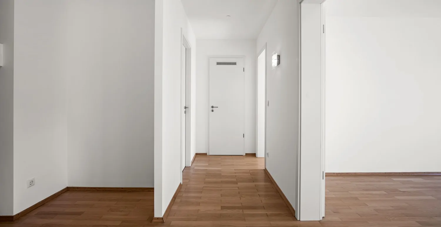 Platz für Garderobe