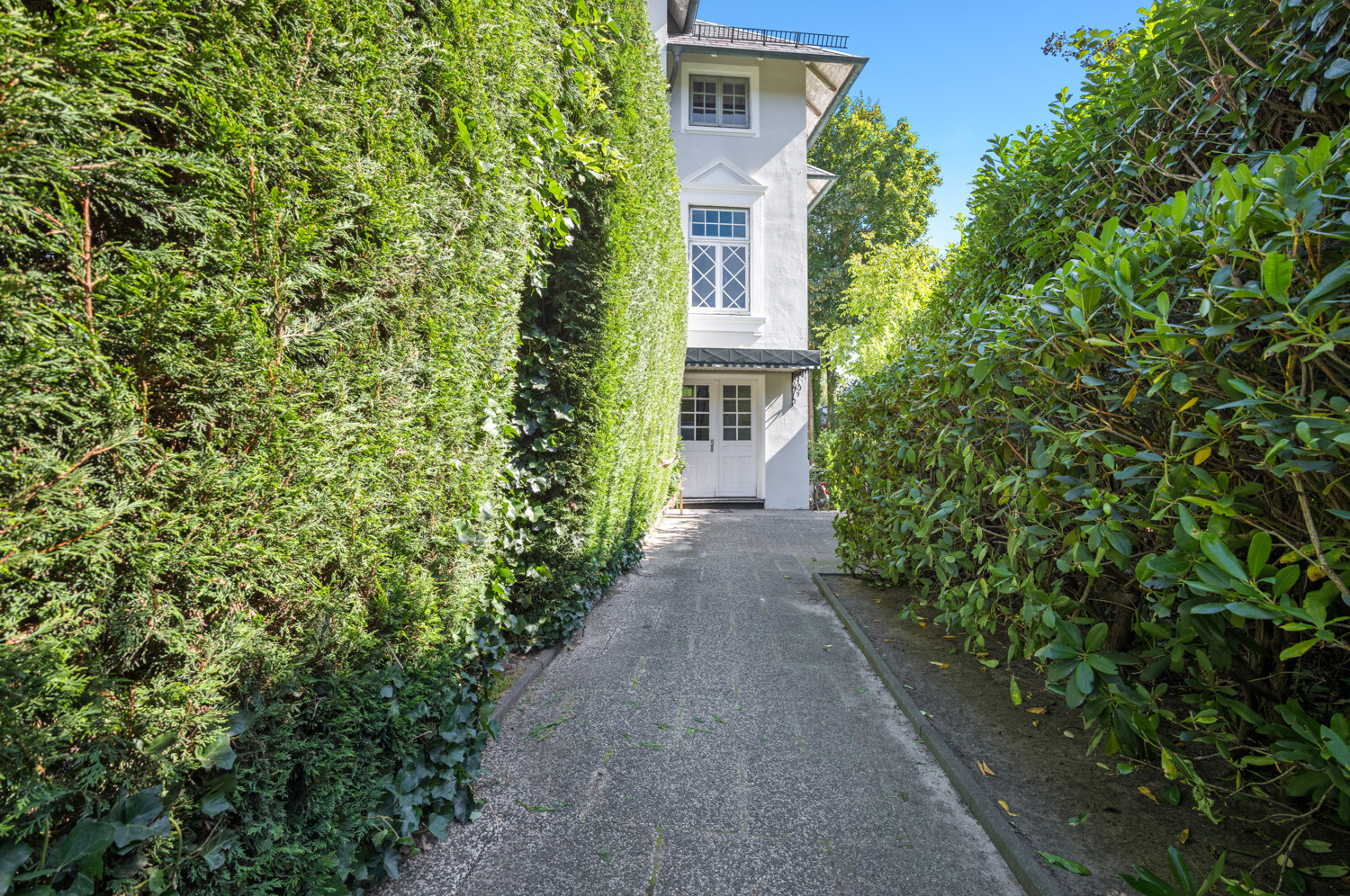 Weg zum Haus