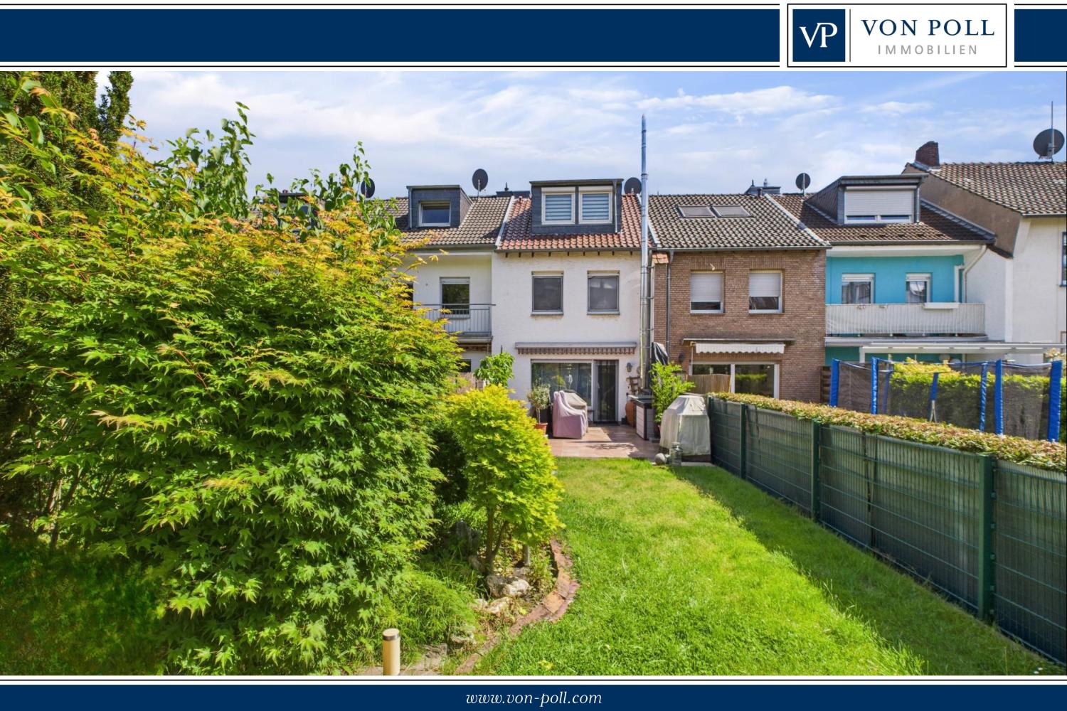 Toplage Dellbrück: Reihenhaus mit idyllischem Garten nahe der beliebten Dellbrücker Hauptstraße