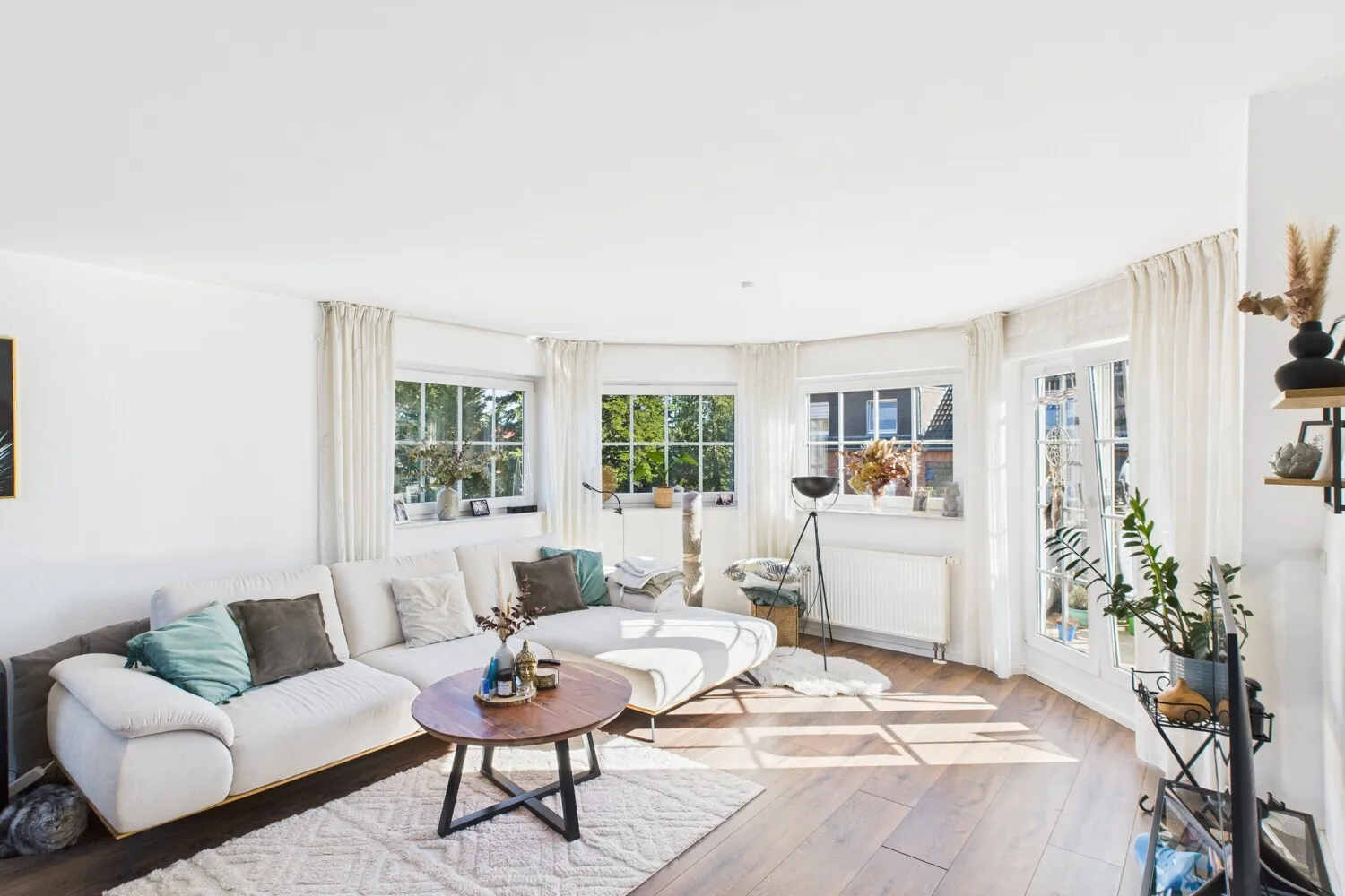 Wohnbeispiel Wohnzimmer