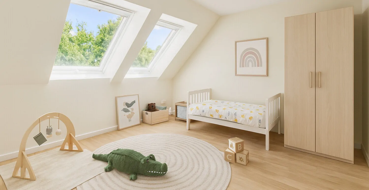 Wohnbeispiel - Mögliches Kinderzimmer