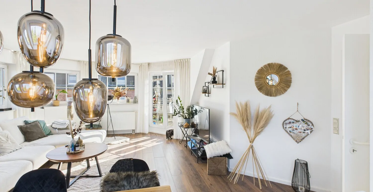 Wohnbeispiel Wohnzimmer