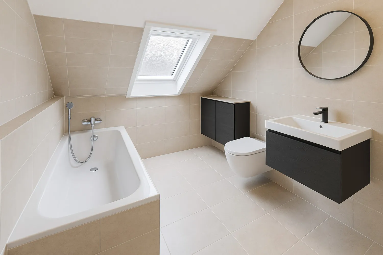 Wohnbeispiel Badezimmer