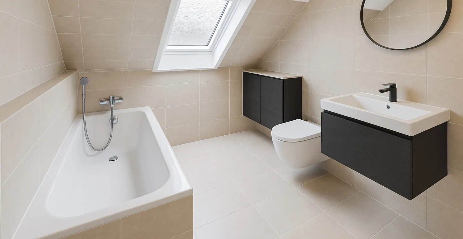 Wohnbeispiel Badezimmer