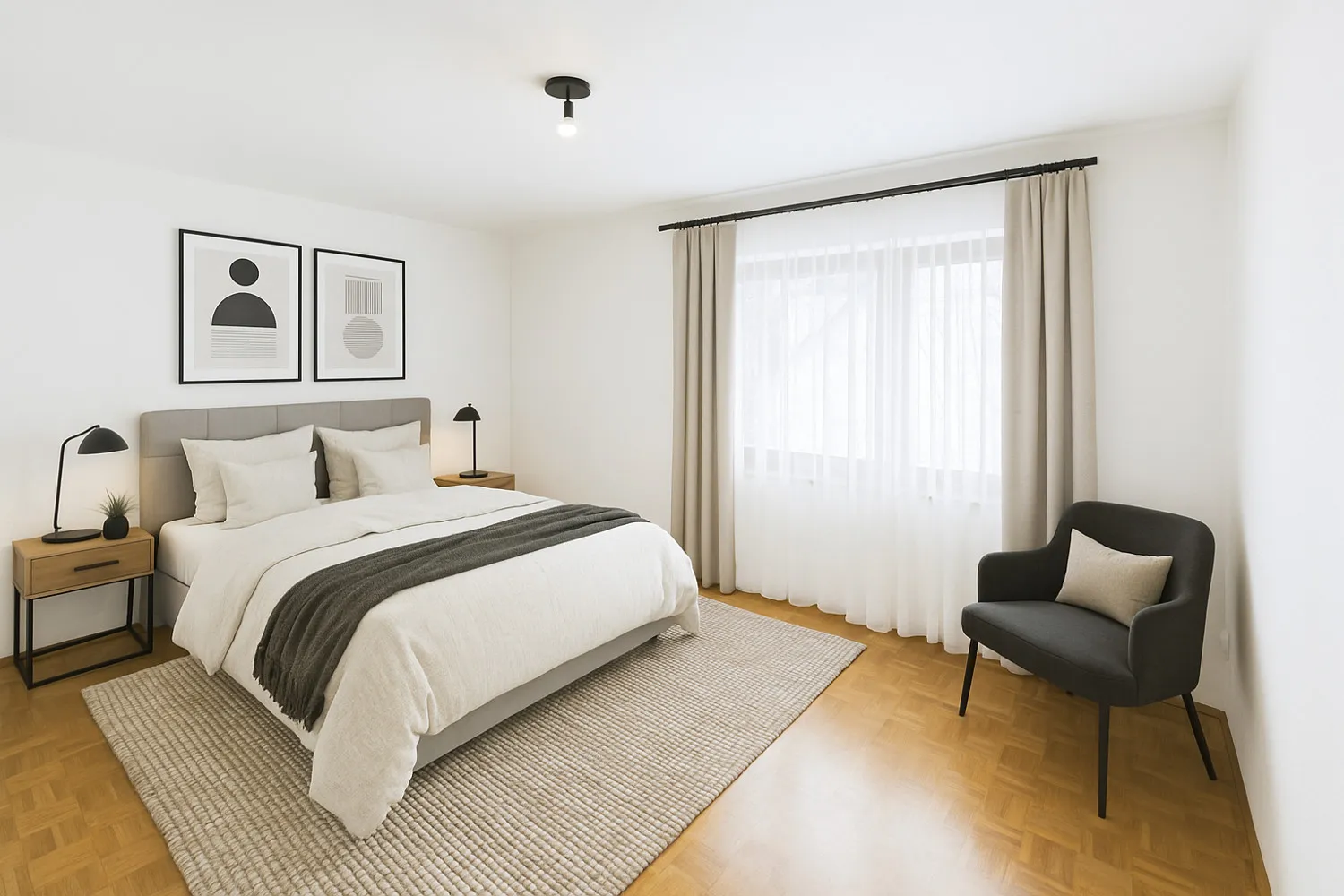 Wohnbeispiel Schlafzimmer