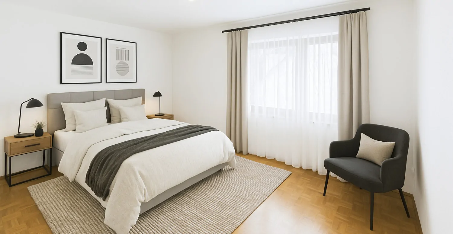Wohnbeispiel Schlafzimmer