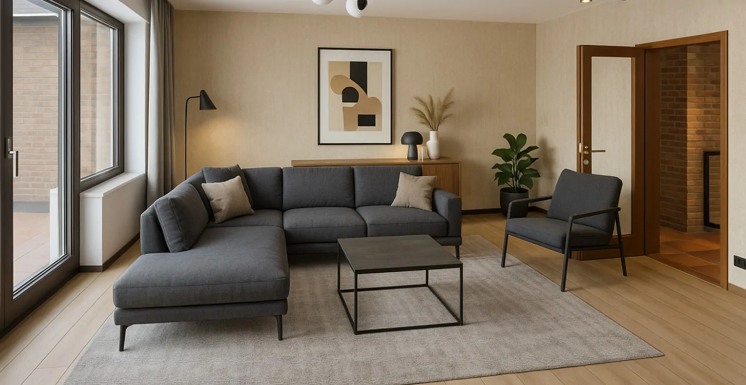 Wohnbeispiel Wohnzimmer