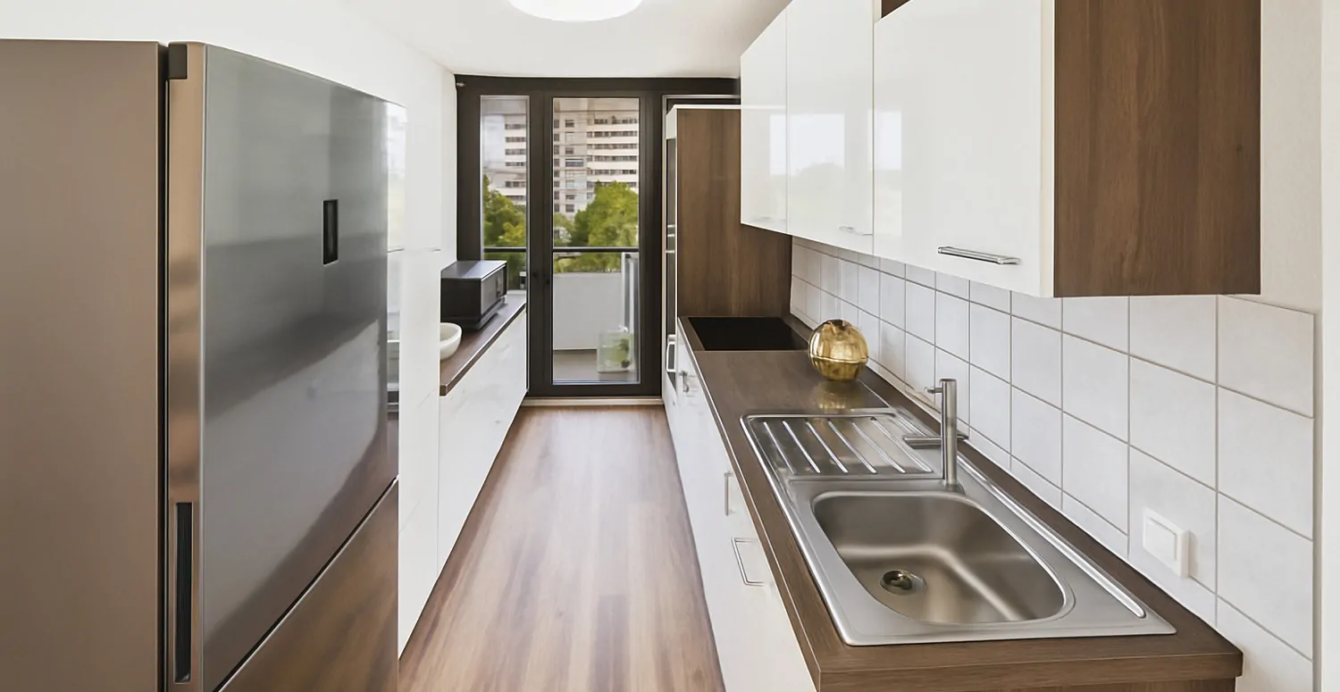 Küche - aufgeräumt mit KI