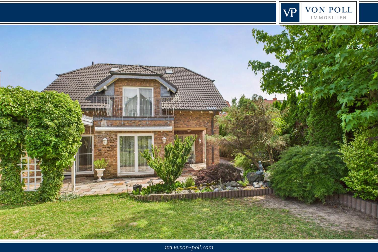 Freistehendes Einfamilienhaus mit traumhaftem Garten und Garage in ruhiger Wohnlage