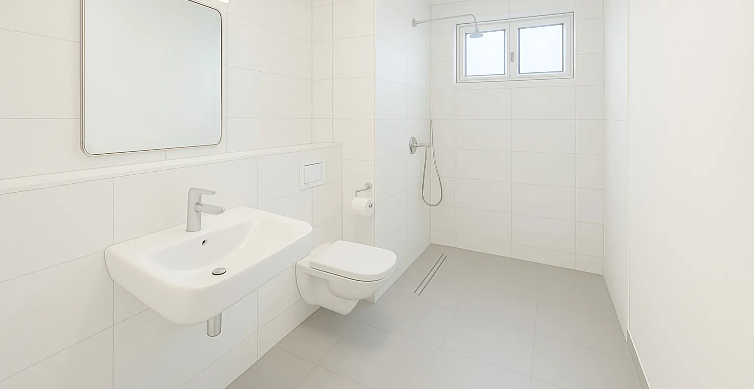 Wohnbeispiel Duschbad