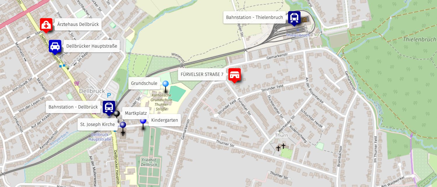 Lagekarte