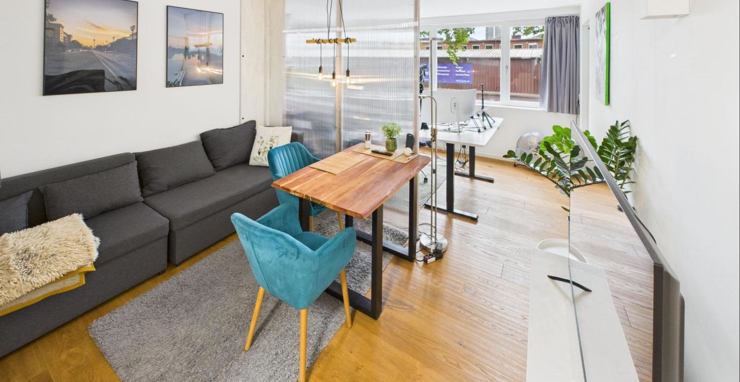 Rheinblick - Moderne 2-Zimmer Wohnung mit zwei Loggien in Köln-Mülheim