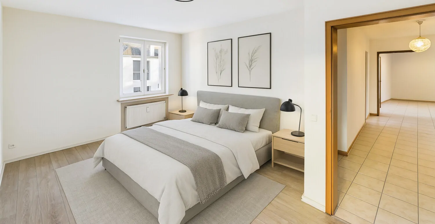 Schlafzimmer (Wohnbeispiel)
