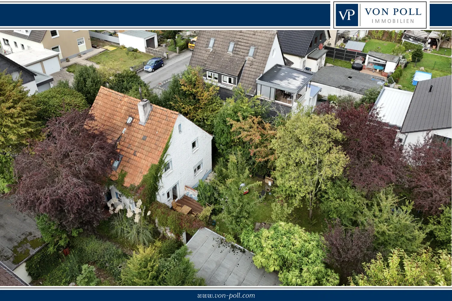 Grundstück in ruhig gelegener Straße mit Entfaltungspotenzial