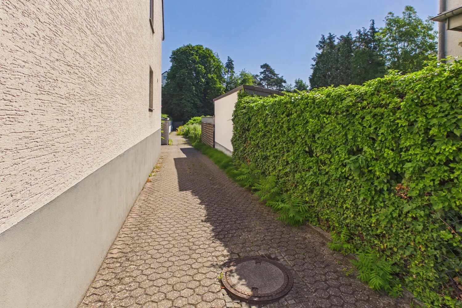 Zugang zum Grundstück