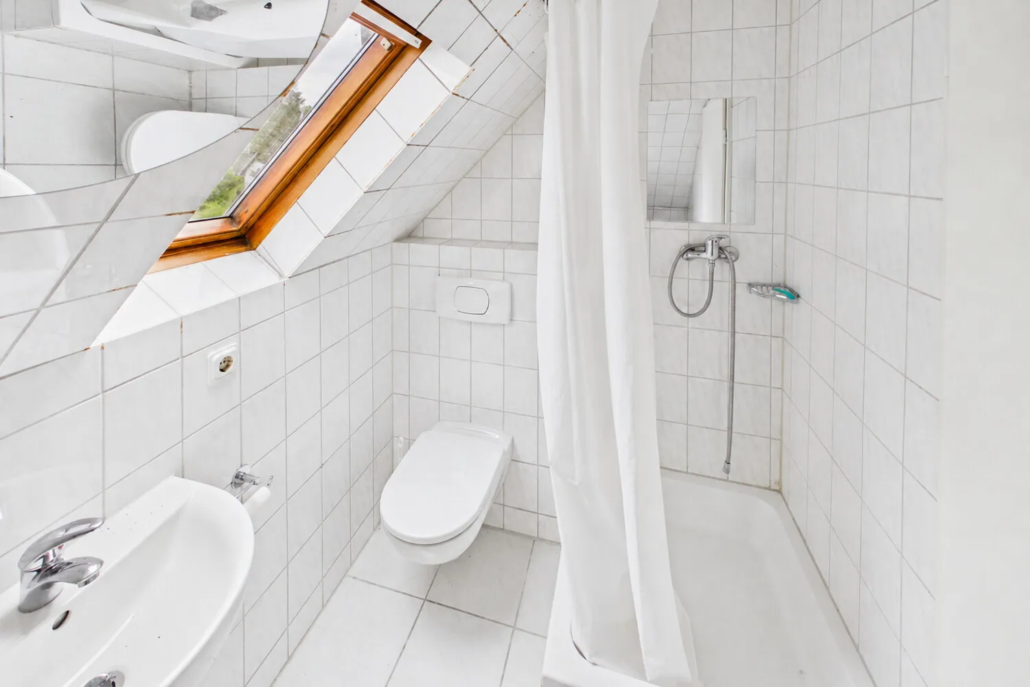 Badezimmer Dachgeschoss