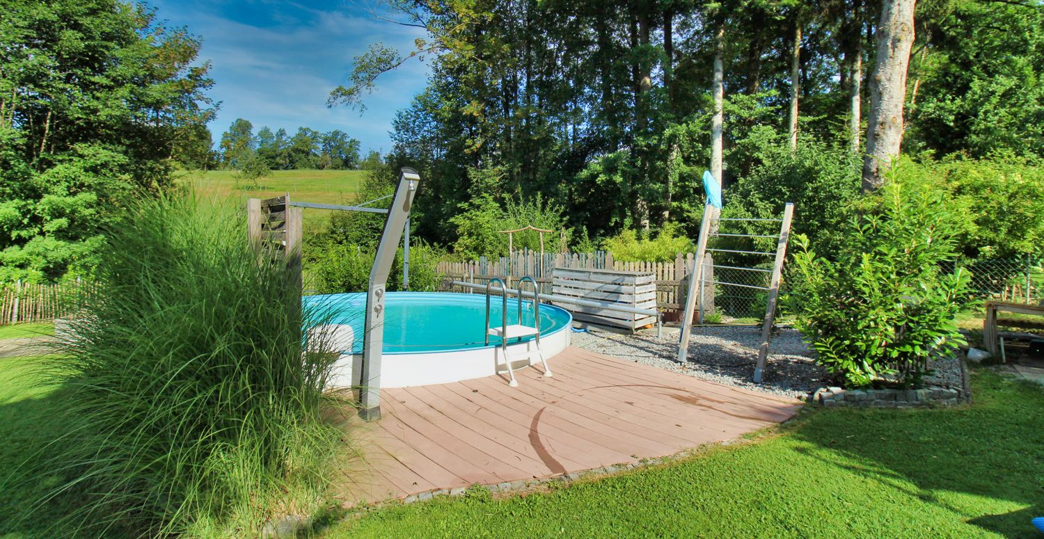 5 x 1,5 Meter Pool 35.000 Liter mit Gegenstromanlage