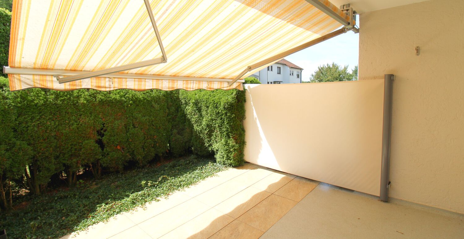 Halbüberdachte Terrasse Bild 4