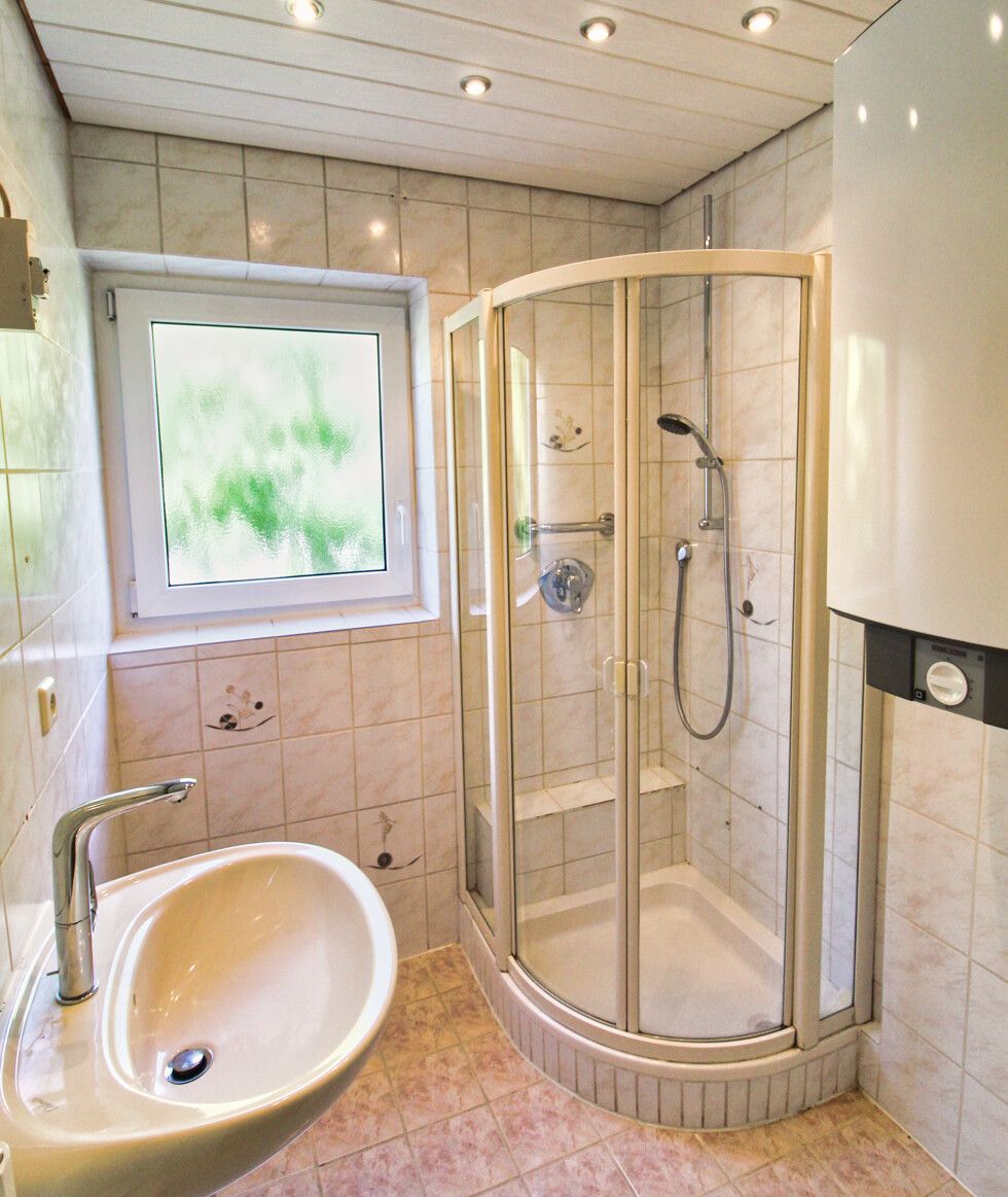 Tageslicht-Badezimmer