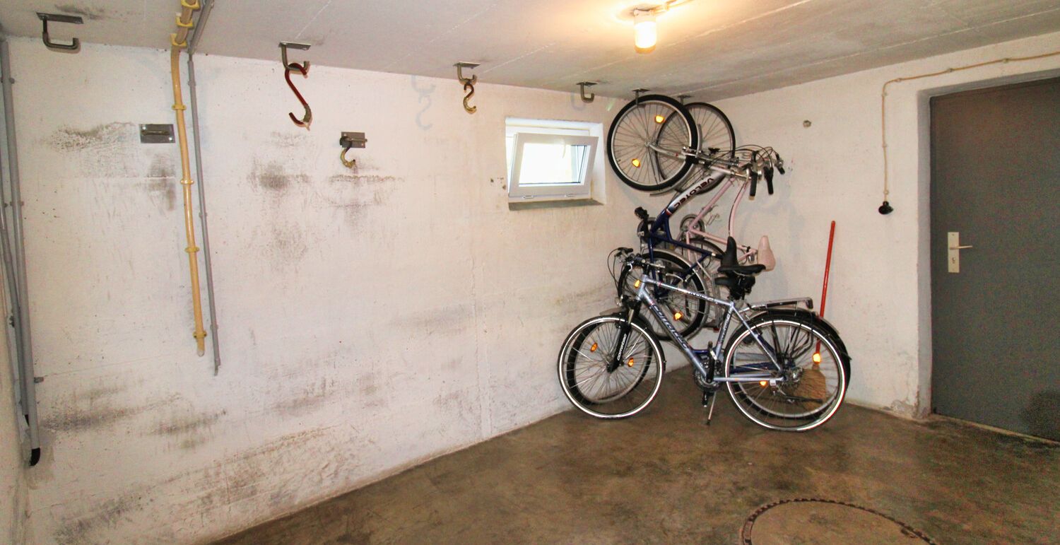 Fahrrad-Abstellraum Kellergeschoss