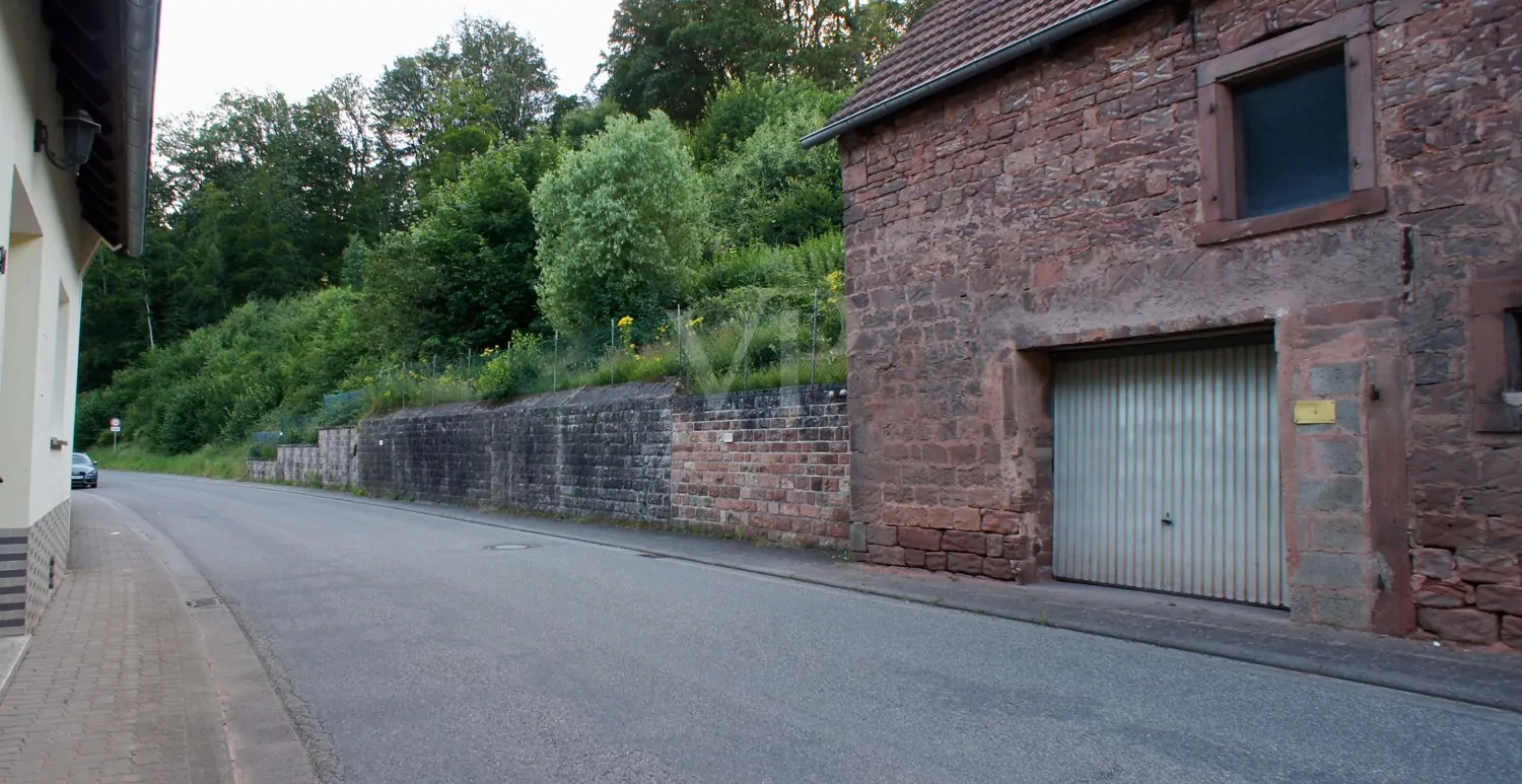 Nebengebäude und Waldgrundstück