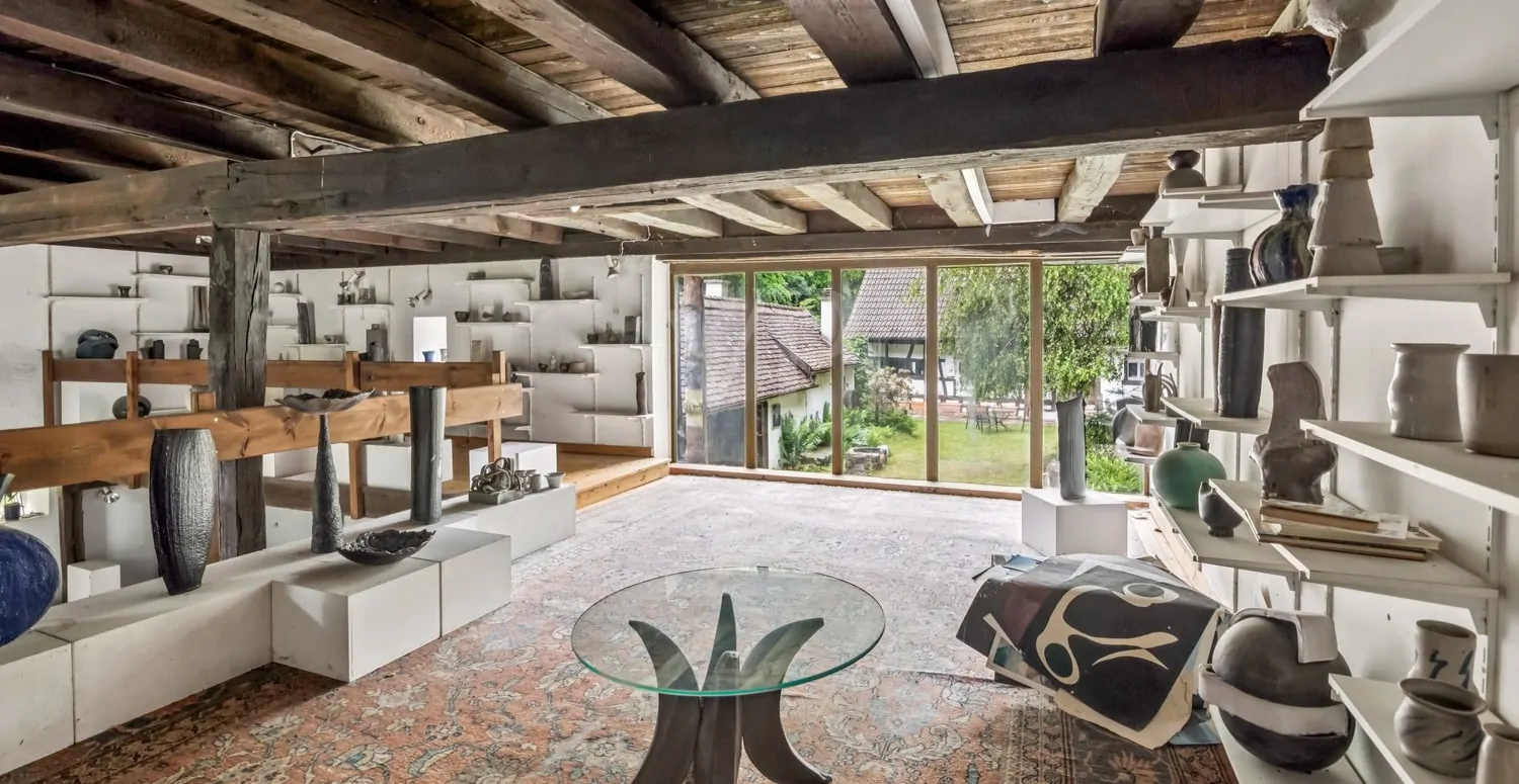 Atelier mit Fensterfront