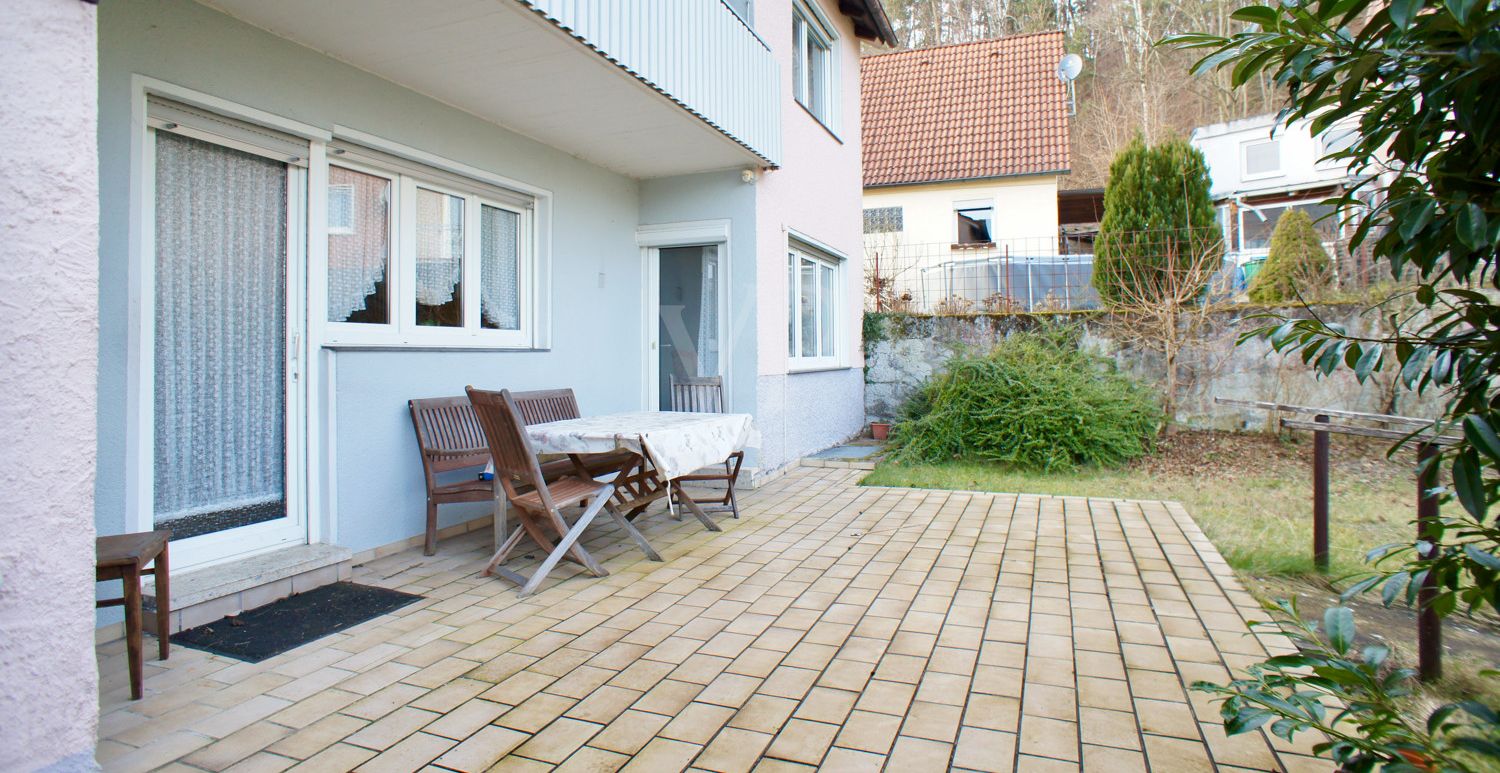 Terrasse zum Garten